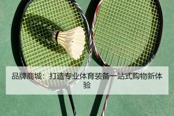品牌商城：打造专业体育装备一站式购物新体验